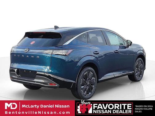 Aurora Blue Pearl Metallic/Super Black 2026 Nissan Murano Platinum