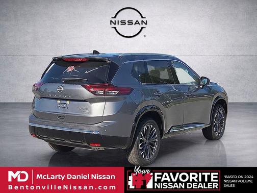 Gun Metallic 2026 Nissan Rogue Platinum