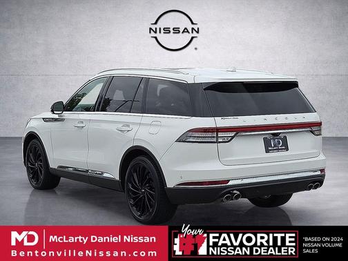 PRISTINE WHITE MET 3C 2023 Lincoln Aviator Reserve