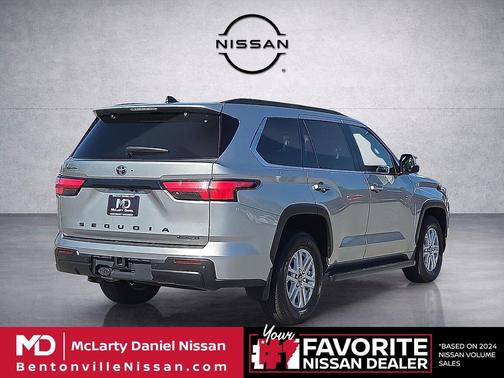 Celestial Silver Metallic 2025 Toyota Sequoia SR5