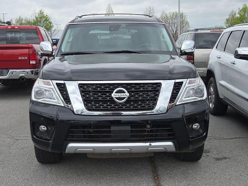 Super Black 2017 Nissan Armada Platinum