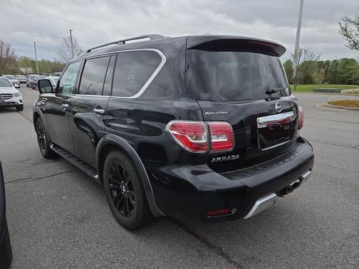 Super Black 2017 Nissan Armada Platinum