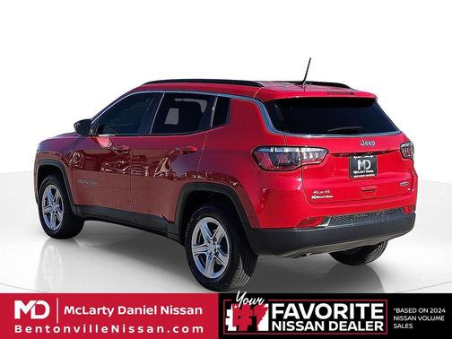 Red 2024 Jeep Compass Latitude