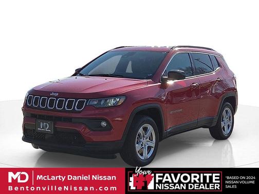 Red 2024 Jeep Compass Latitude