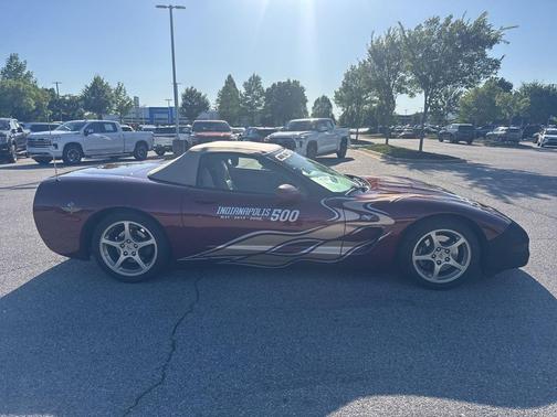 50th Anniversary Red 2003 Chevrolet Corvette Base