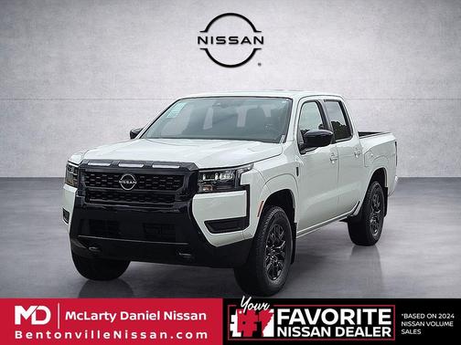 Glacier White 2026 Nissan Frontier SV