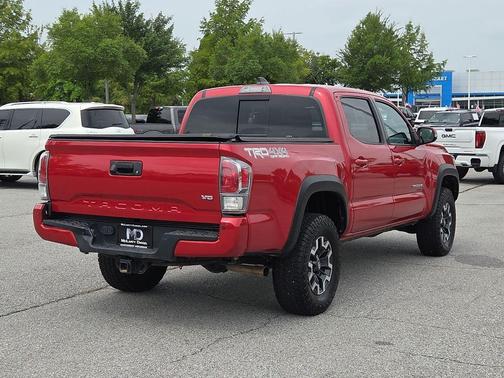 Barcelona Red Metallic 2021 Toyota Tacoma TRD Off Road