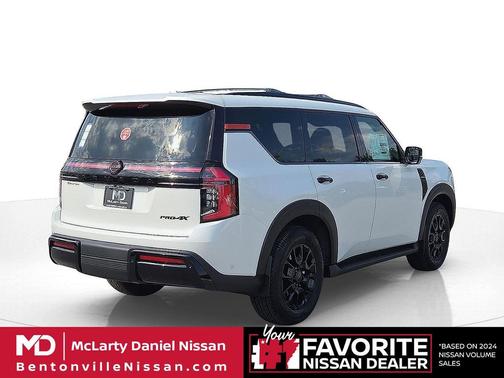Aspen White Tricoat 2026 Nissan Armada PRO-4X