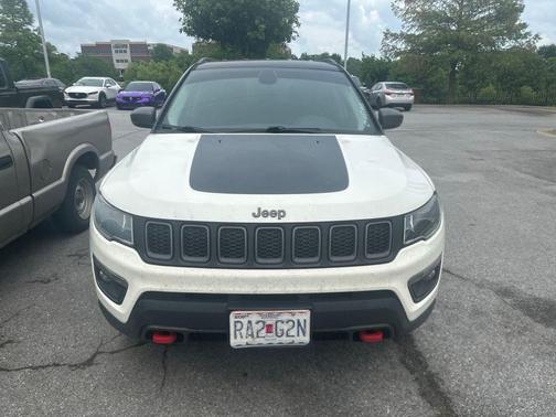 White Clearcoat 2019 Jeep Compass Trailhawk