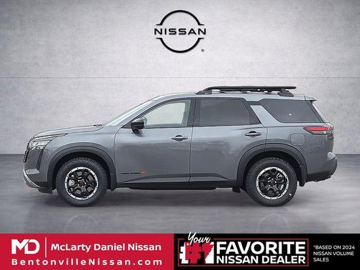 Gun Metallic 2026 Nissan Pathfinder Rock Creek
