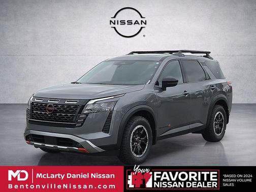 Gun Metallic 2026 Nissan Pathfinder Rock Creek