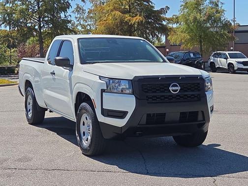 Glacier White 2025 Nissan Frontier S