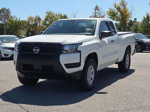 Glacier White 2025 Nissan Frontier S