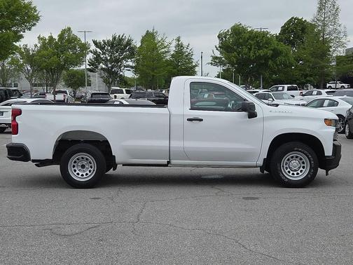 Summit White 2021 Chevrolet Silverado 1500 WT