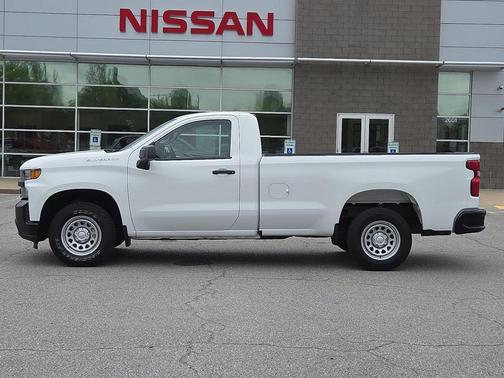 Summit White 2021 Chevrolet Silverado 1500 WT
