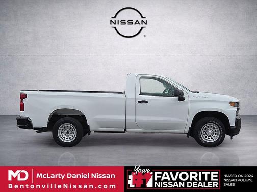 Summit White 2021 Chevrolet Silverado 1500 WT