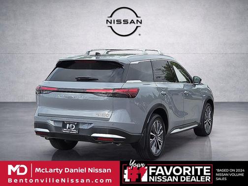 Harbor Gray 2026 INFINITI QX60 LUXE AWD