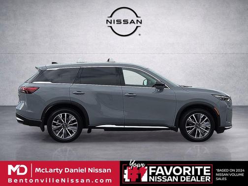 Harbor Gray 2026 INFINITI QX60 LUXE AWD