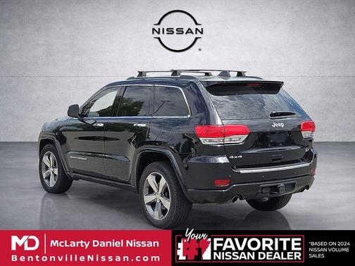 Brilliant Black Crystal Pearlcoat 2014 Jeep Grand Cherokee Overland