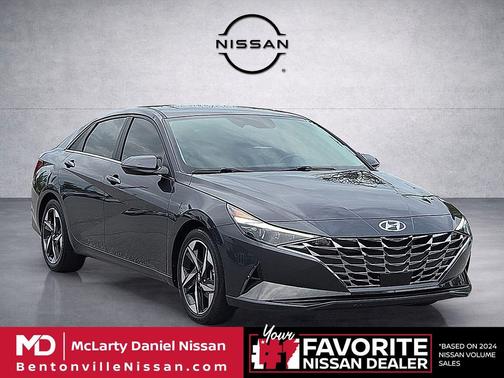 Portofino Gray 2021 Hyundai ELANTRA Limited