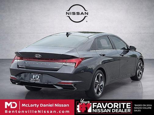 Portofino Gray 2021 Hyundai ELANTRA Limited