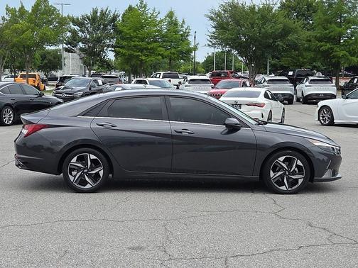 Portofino Gray 2021 Hyundai ELANTRA Limited