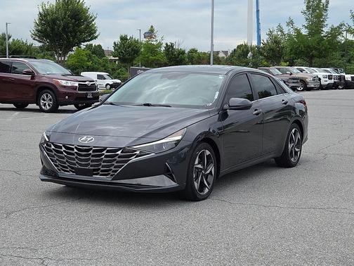 Portofino Gray 2021 Hyundai ELANTRA Limited