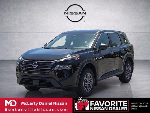 Super Black 2026 Nissan Rogue S