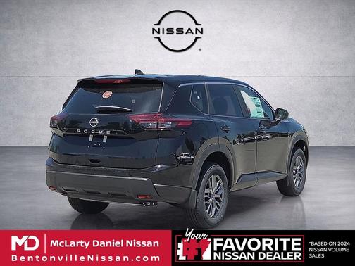 Super Black 2026 Nissan Rogue S