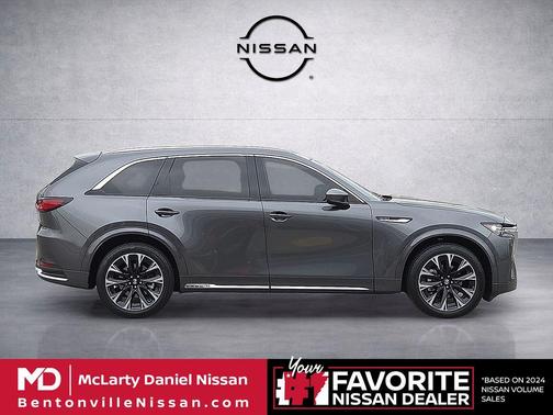 Machine Gray Metallic 2024 Mazda CX-90 3.3 Turbo S Premium