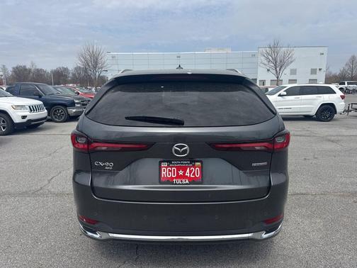 Machine Gray Metallic 2024 Mazda CX-90 3.3 Turbo S Premium