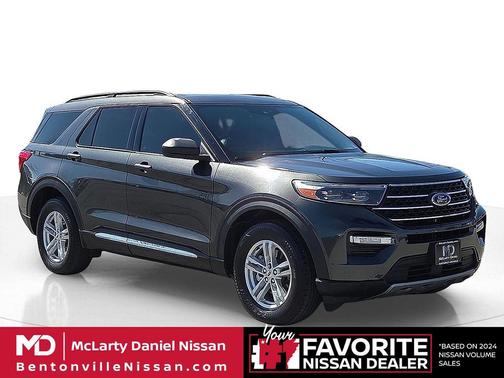 MAGNETIC METALLIC 2020 Ford Explorer XLT