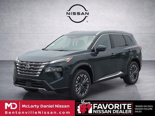 Obsidian Green 2026 Nissan Rogue Platinum