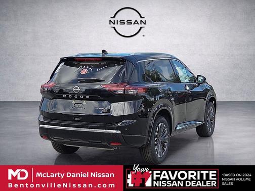 Super Black 2026 Nissan Rogue Platinum