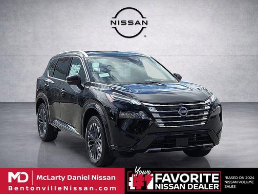 Super Black 2026 Nissan Rogue Platinum