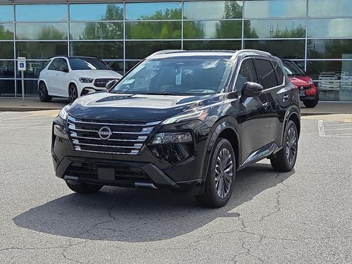 Super Black 2026 Nissan Rogue Platinum
