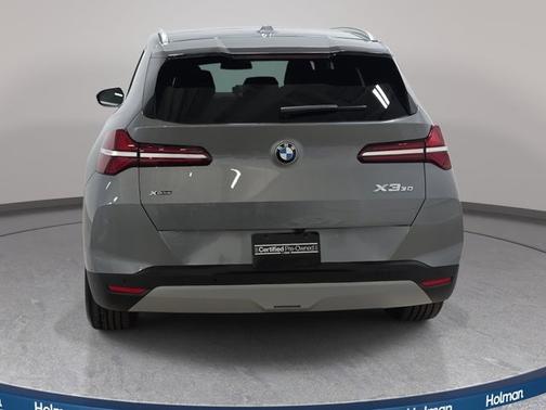 Gray Metallic 2026 BMW X3 30 xDrive