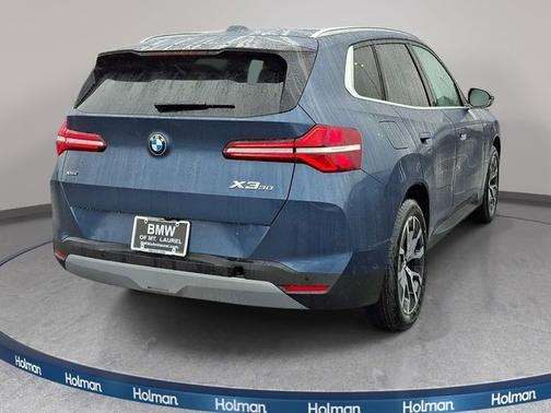 Blue Metallic 2026 BMW X3 30 xDrive
