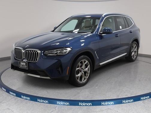 Phytonic Blue Metallic 2022 BMW X3 xDrive30i