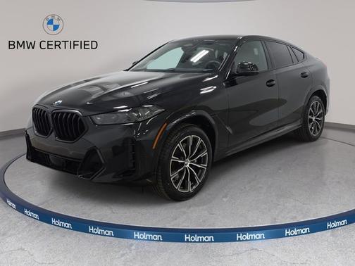 Black Sapphire Metallic 2024 BMW X6 xDrive40i
