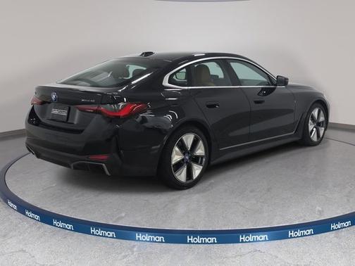 Black Sapphire Metallic 2024 BMW i4 Gran Coupe xDrive40