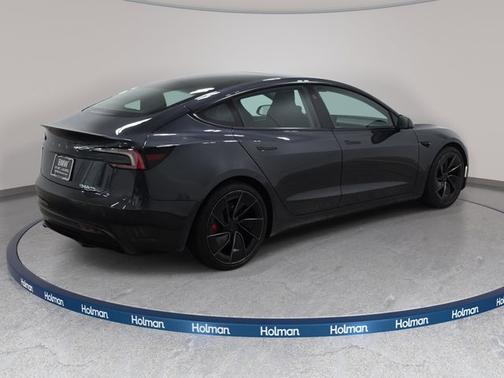 Stealth Gray 2025 Tesla Model 3 Performance