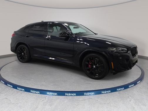 Carbon Black Metallic 2024 BMW X4 M40i