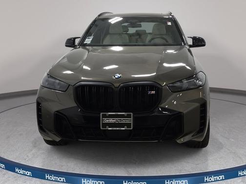 Manhattan Green Metallic 2024 BMW X5 M60i