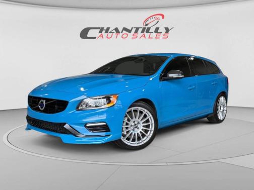 Rebel Blue 2018 Volvo V60 Polestar
