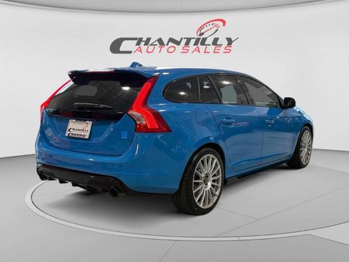 Rebel Blue 2018 Volvo V60 Polestar