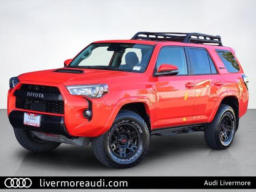 Orange 2023 Toyota 4Runner TRD Pro