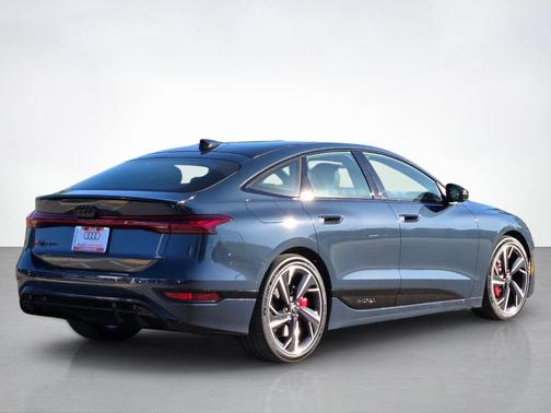 Blue 2027 Audi S6 e-tron PLUS