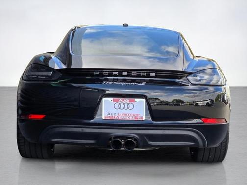 Black 2022 Porsche 718 Cayman S