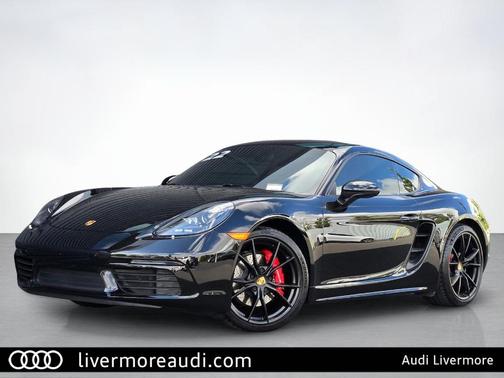 Black 2022 Porsche 718 Cayman S